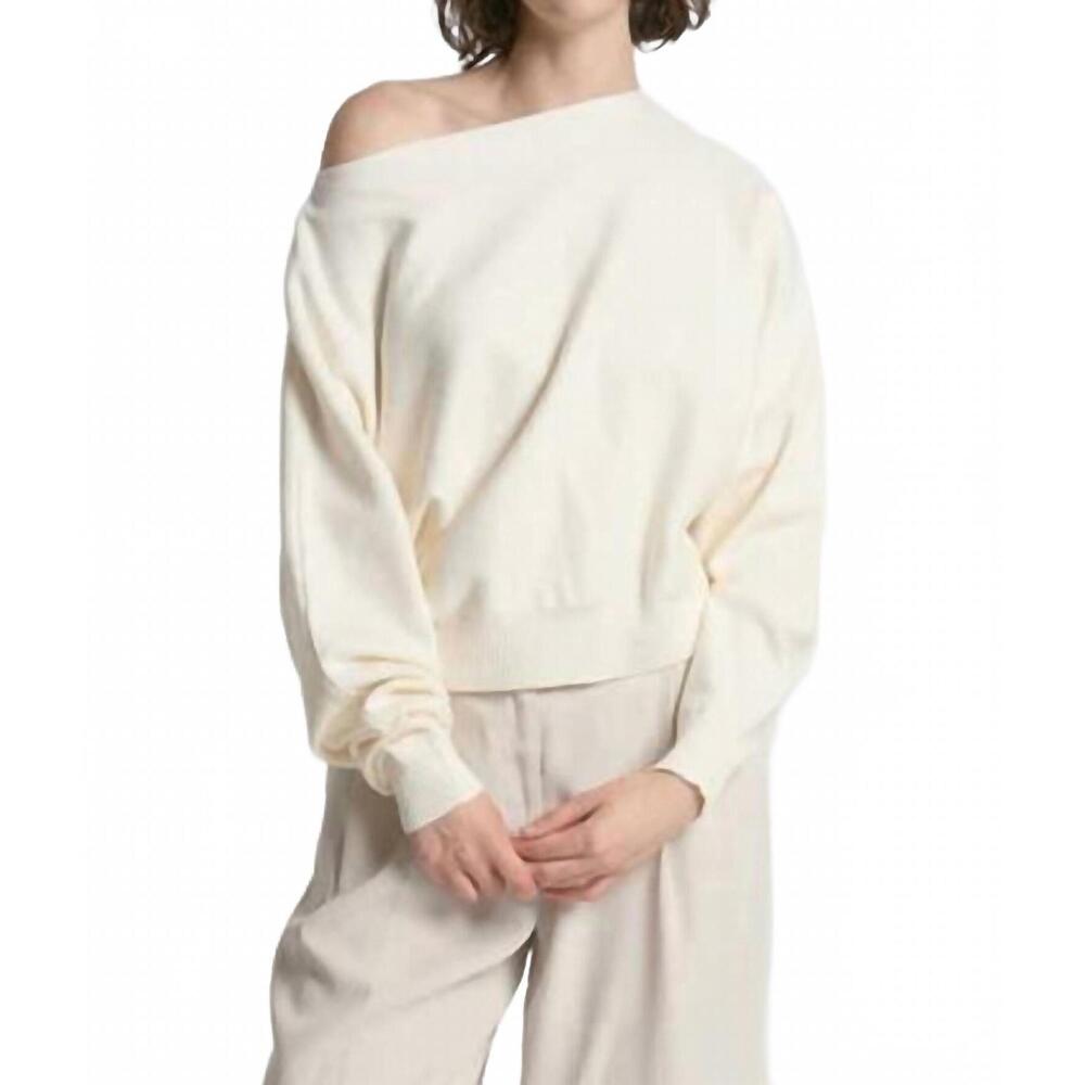 NEW LOOK BY M aura crop sweater in ivory